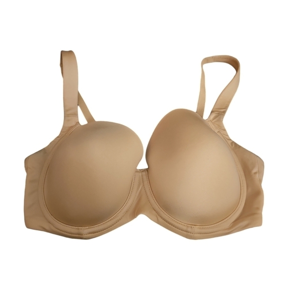 Soma sz 32 DD stunning support smooth full coverage underwire tan nude bra WL25 - Picture 1 of 4